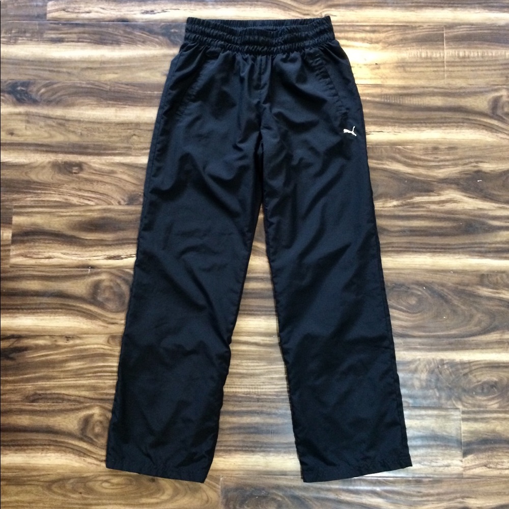 SOLD Puma Women’s Black Track Wind Pants M - Picture 3 of 3
